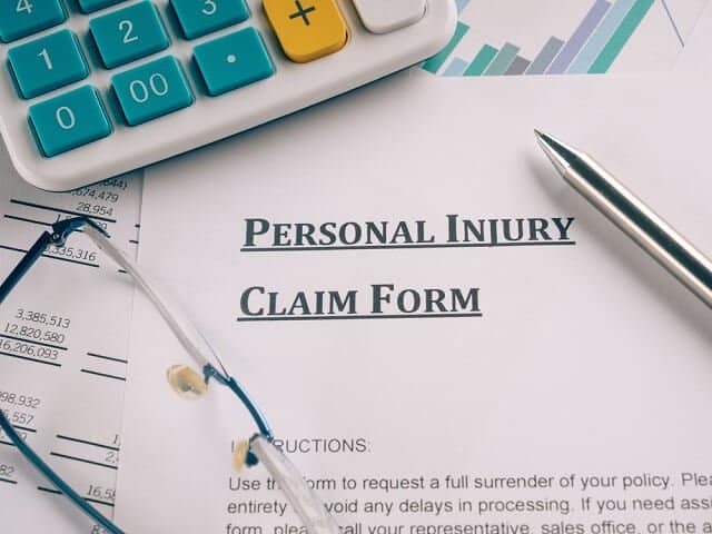 personal injury claim forms for dog bite claims
